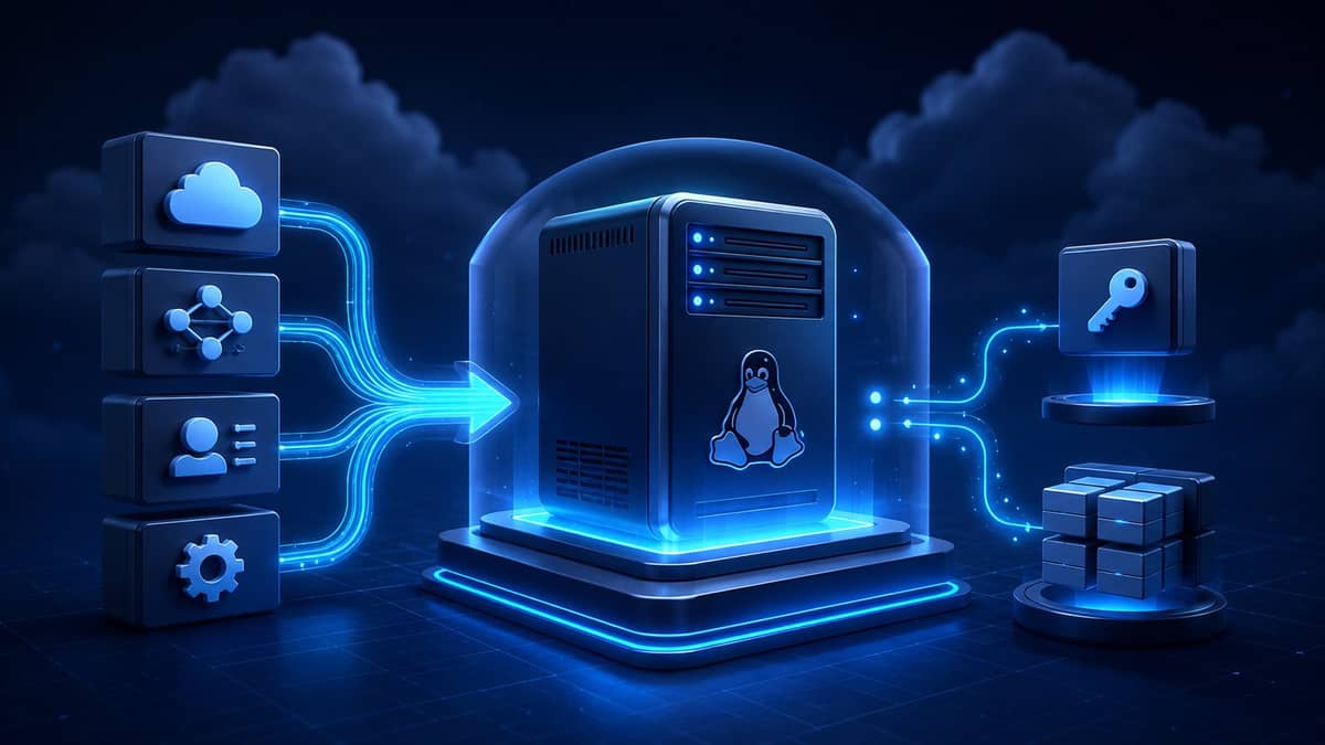 用 cloud-config 声明首次启动任务,安全创建管理用户、写入 SSH 公钥、安装软件包,并通过状态、日志和…